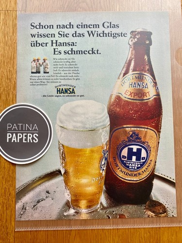1967 dortmunder hansa bier - 1967,