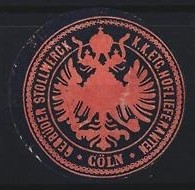 Reklamemarke köln schokolade - reklamemarke,