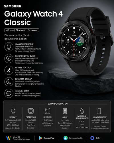 Samsung galaxy watch4 classic - samsung,