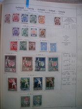 Lettland: Uraltmarken ab 1918, Sammlung, ansehen bewerten.