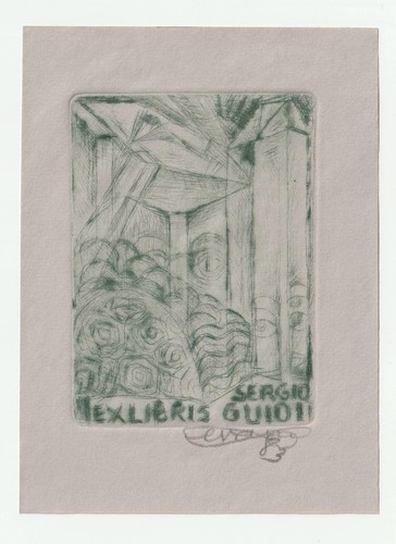Enrico vannuccini exlibris - enrico, vannuccini: