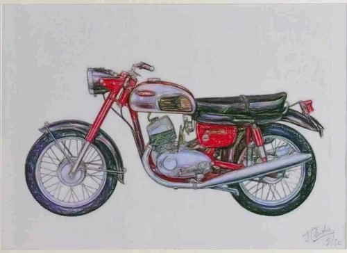 Foto limited edition jawa - a3,