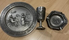 Zinnteller Echt-Frieling Zinn