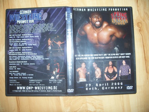 Wrestling dvd gwp spring - wrestling,