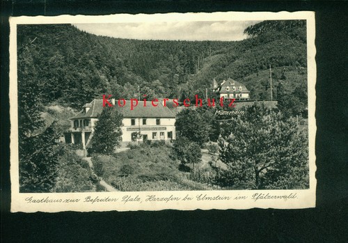 Elmstein harzofen gasthaus - ak, elmstein-harzofen,