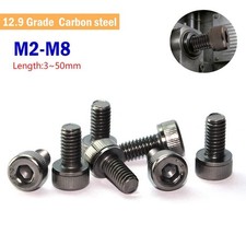 M2-M8 Black Nickel 12.9 Grade