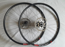 Laufradsatz DT Swiss 545d, 26", Deore XT, Nabendynamo, mit Bremsscheiben