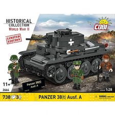 Cobi 2664 - Panzer 38(t) Ausf. A - Limited Edition Nr. 21-22-23; Sehr Rar