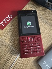Sony Ericsson T700 - Schwarz auf rot (Ohne Simlock) Handy