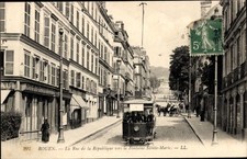 Ak Rouen Seine-Maritime, Rue