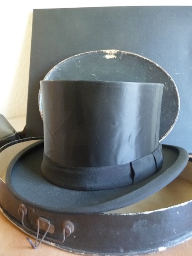 Chapeau claque klappzylinder - claque,