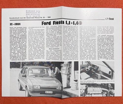 Ford fiesta 1 - ford, d