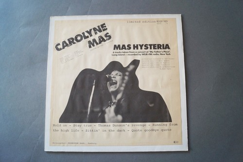 Carolyne mas - mas, hysteria