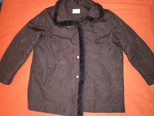 WEGA Fashion WinterJacke Parka Steppjacke braun Gr 50 (bis zu 52) wattiert TOP!