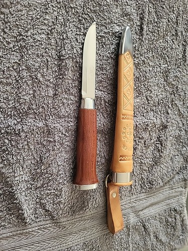 Finnisches messer mit - finnisches,