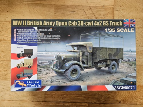 British army open cab - 1:35,