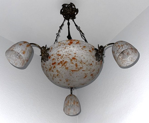 French art deco kronleuchter - french,