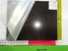 8,1 mm min 17 cm x 13 cm(B491)einseitig Gewebe CFK Carbon Kohlefaser Platte