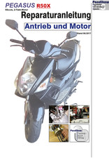 Reparaturanleitung RIS für Pegasus R50X, 2Takt, Antrieb und Motor