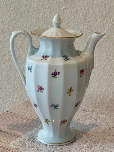 Porzellan kanne mille - porzellan-kanne, fleur