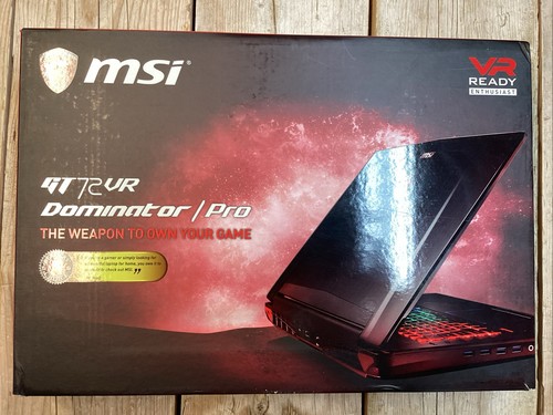 Msi gaming laptop - msi, gt72vr