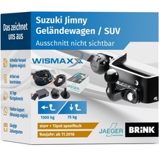 ANHÄNGERKUPPLUNG für Suzuki