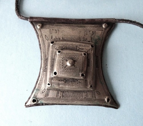Altes großes tuareg amulett - altes,