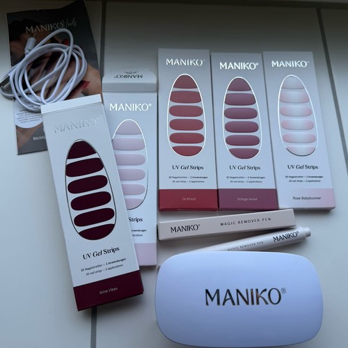 Maniko gel strips set uv - maniko, +