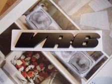Schriftzug VR6 in schwarz zu