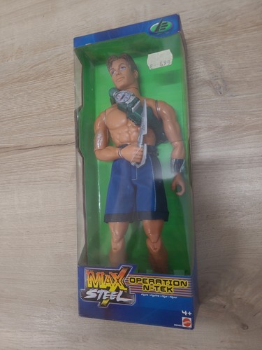 Mattel max steel actionfigur - mattel,