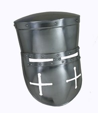 Früher Topfhelm Gesichtsmaske