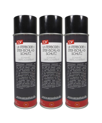 Unterbodenschutz spray - 3x,