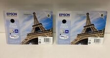 2 x Original Epson Patrone T7021 / C13T70214010 Workforce Pro WP-4015 WP-4025