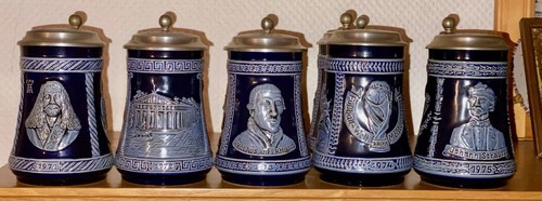 Jahresseidel bierkrüge - ,,