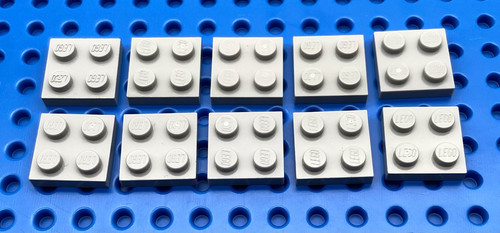 Lego 10x platte bauplatte - lego®,