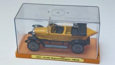 ZISS-Modell 1:43 Oldtimer AUDI Alpensieger 1913 gelb & schwarz Made in Germany