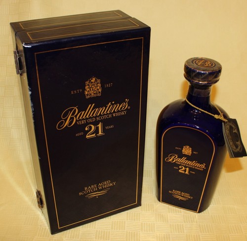 Ballantines years old very - 21,