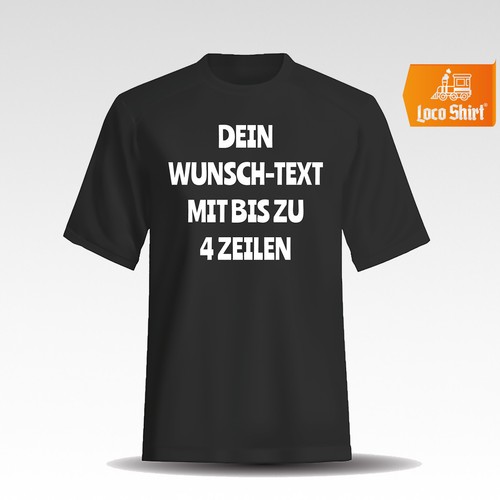 Shirt mit wunschtext - t-shirt,