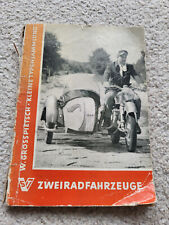 kl. DDR Katalog Fahrzeuge 1960 Zweiradfahrzeuge EMW Simson AWO MZ Jawa Pitty IWL
