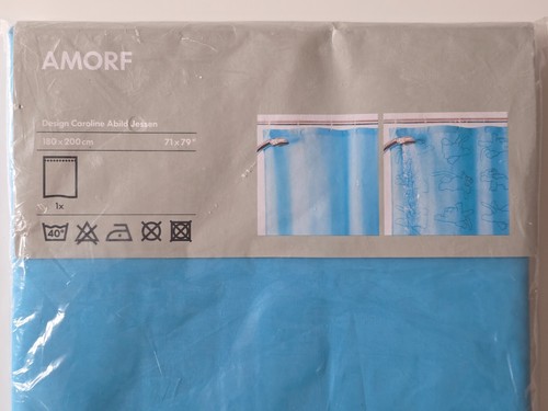 Rare ikea amorf shower curtain - ikea,