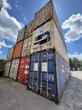 40 Fuß Container Lagercontainer Seecontainer Frachtcontainer Material Container