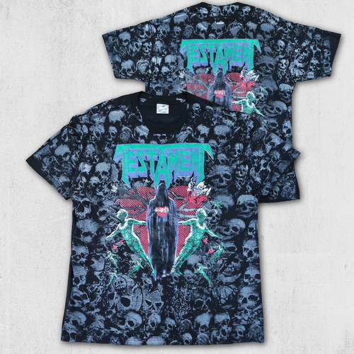 Vintage testament band shirt - testament,