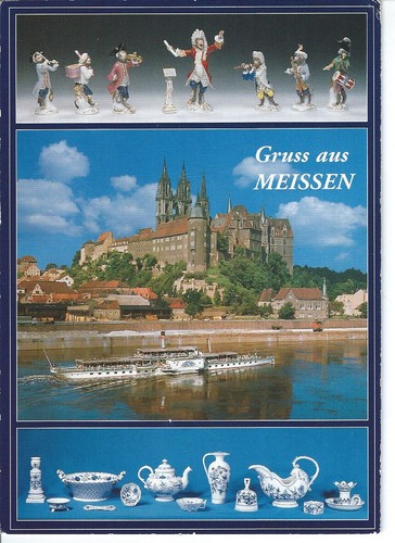 Meissen albrechtsburg - ak,