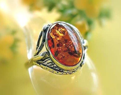 Bernstein ring silber 925 - bernstein,