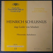 Heinrich schlusnus singt - heinrich,