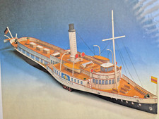 Schreiber-Bogen 1:100 Modellbau Bodensee-Raddampfer „Hohentwiel“ in OVP/2503