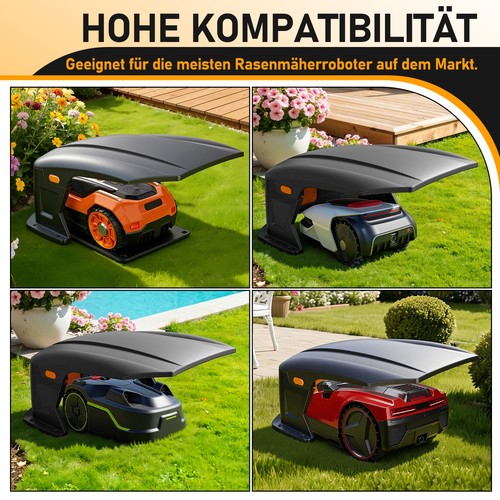 Rasenmäher garage mower dach - rasenmäher,