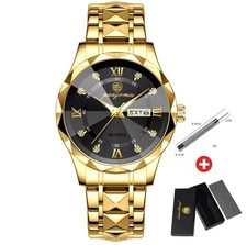 Herren Armbanduhr Gold