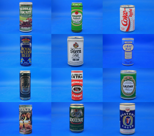 Diverse vintage bierdosen - diverse,