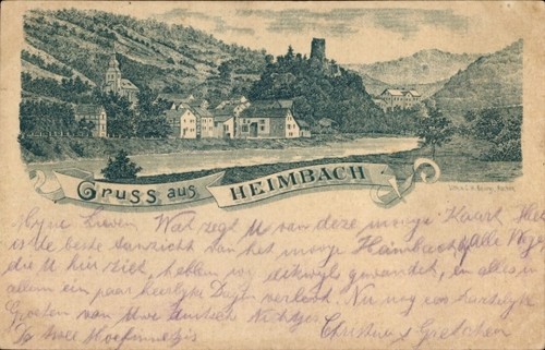 Litho heimbach der - in, eifel